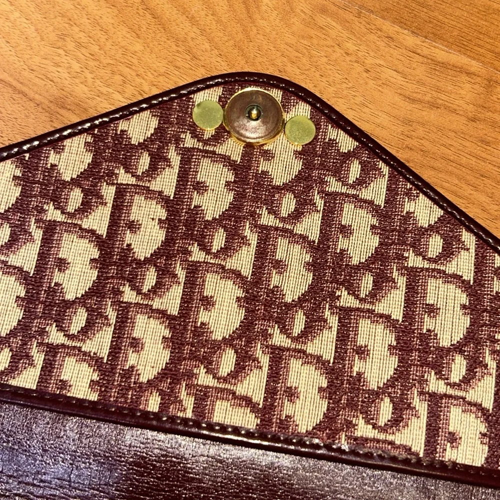 Authentic Vintage Christian Dior Trotter Clutch